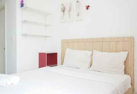 Bedroom Fully Furnished & Cozy Studio Poris 88 Apartment By Travelio