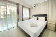 ห้องนอน Stylish and Scenic 1BR at Gateway Pasteur Apartment By Travelio