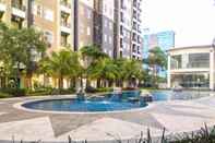 Kolam Renang Fully Furnished and Comfy Design 1BR Apartment Silkwood Residences By Travelio