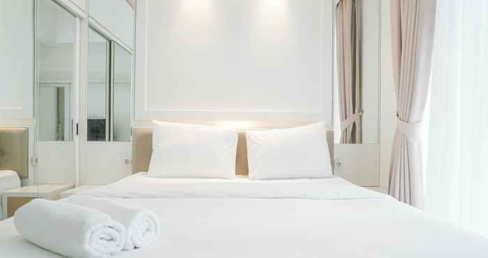 ห้องนอน Cozy Stay Studio Apartment at Sedayu City Suites By Travelio