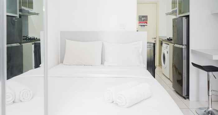 Bedroom Comfort and Simply Studio Apartment at M-Town Residence Serpong By Travelio