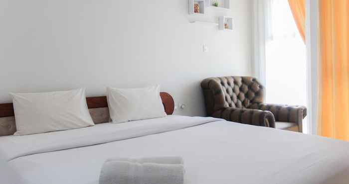 Bedroom Strategic and Brand New Studio at Amazana Serpong Apartment By Travelio