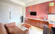 Common Space 3 Private and Artistic 2BR Apartment at Parahyangan Residence By Travelio