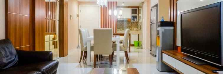 Lobby Spacious & Strategic 3BR Apartment at Trillium Residence By Travelio