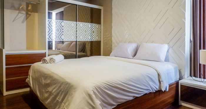 Bedroom Spacious & Strategic 3BR Apartment at Trillium Residence By Travelio