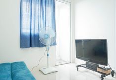 Lobby 2 Simply and Cozy 1BR Green Pramuka Apartment By Travelio
