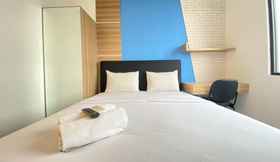 Kamar Tidur 2 Cozy Studio near 23 Paskal at The Lodge Paskal Apartment By Travelio