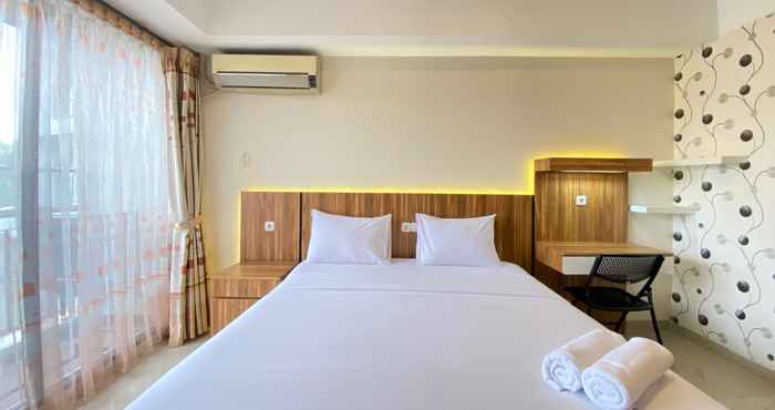 Kamar Tidur Spacious Studio Room Apartment at Beverly Dago By Travelio