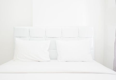 Bedroom Comfortable 1BR at Vittoria Residence Apartment By Travelio