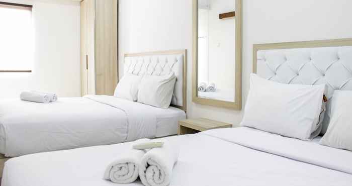 Bedroom Deluxe & Spacious 2BR Gateway Ahmad Yani Cicadas Apartment By Travelio