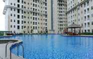 Swimming Pool 7 Comfort 2BR at Vittoria Residence Apartment By Travelio