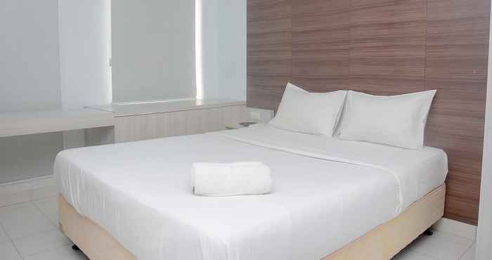 Bedroom Comfy Studio Apartment at Patraland Urbano By Travelio