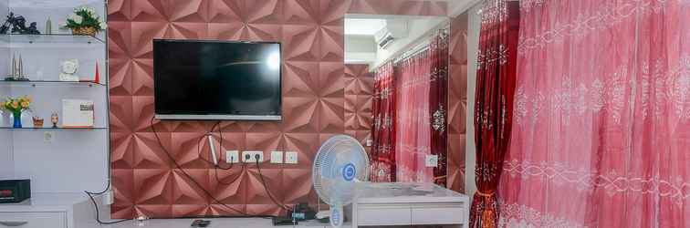Lobby Strategic and Best Studio at Tamansari The Hive Apartment By Travelio