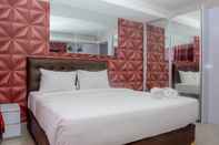 Bedroom Strategic and Best Studio at Tamansari The Hive Apartment By Travelio