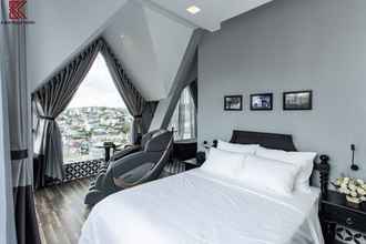 ห้องนอน 4 K Boutique Hotel in Dalat