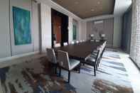 Functional Hall Exquisite 2BR Apartment at Branz BSD By Travelio