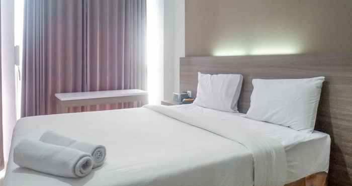 Bedroom Comfy & Best Price Studio Apartment Taman Melati Surabaya By Travelio