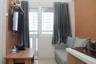 Common Space Cozy 2BR Apartment near Mall at Green Pramuka City By Travelio