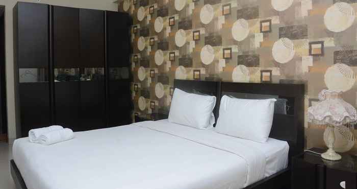 Bedroom Minimalist and Comfort Studio Puri Kemayoran Apartment By Travelio