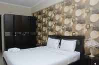 Bedroom Minimalist and Comfort Studio Puri Kemayoran Apartment By Travelio