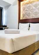 BEDROOM Comfy and Homey Studio at Vida View Makasar Apartment By Travelio