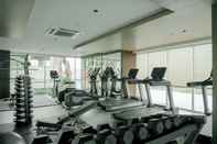 Fitness Center Comfy 1BR Apartment at Sedayu City Suites By Travelio