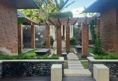 Luar Bangunan 4 Pandawa Villa Riverside by WizZeLa