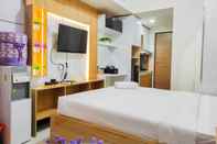 Lobby Comfort Studio Apartment at Vida View Makassar By Travelio