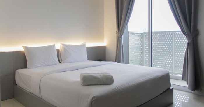 Kamar Tidur Scenic Studio Apartment at West Vista Puri By Travelio