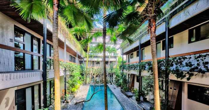 Lobby Outpost Ubud Penestanan Coliving & Coworking