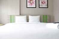 Kamar Tidur Modern and Cozy 1BR Apartment at Gateway Pasteur By Travelio