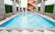 Swimming Pool 5 Spacious & Best Value Studio Room Apartment at High Point Serviced By Travelio