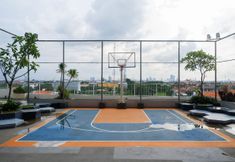 Fitness Center 7 Best View Studio at Taman Melati Apartment By Travelio