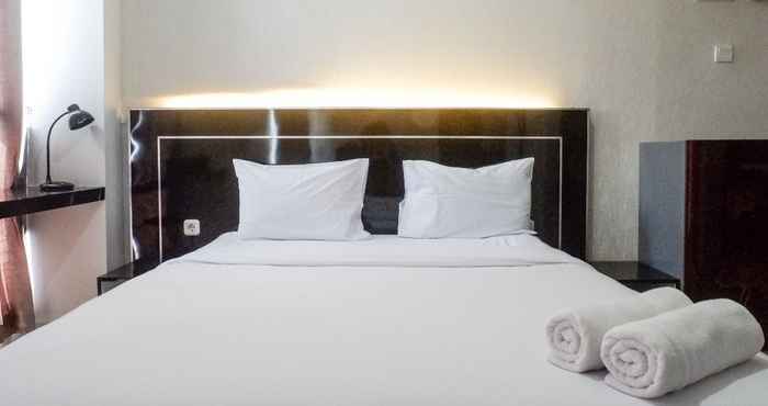 Bedroom Best View Studio at Taman Melati Apartment By Travelio