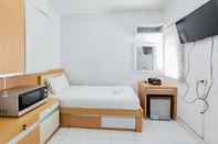 Bilik Tidur Good and Tidy Studio Apartment at Aeropolis Residence By Travelio