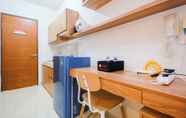 Bedroom 2 Comfort and Tidy Studio with Bunk Bed at Dave Apartment By Travelio