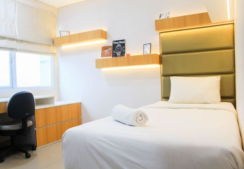 Bedroom Best and Brand New Studio Apartment at B Residence By Travelio
