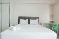 Bedroom Cozy Studio Apartment at Park View Condominium Margonda By Travelio