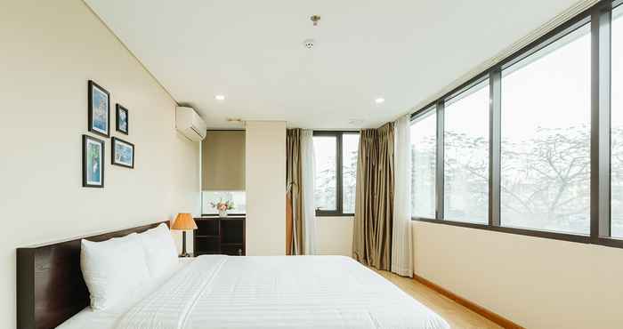 Bedroom HB Serviced Apartment - 121B Quan Hoa