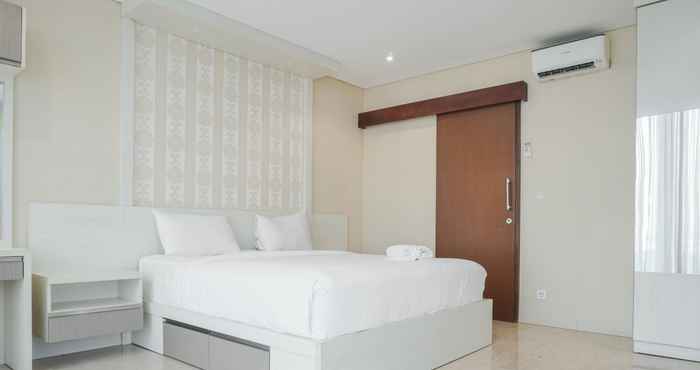 Bedroom Spacious and Fancy 1BR Apartment at L'avenue Pancoran By Travelio
