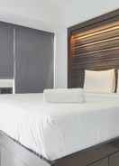 BEDROOM Comfy and Relax Studio at Sahid Metropolitan Apartment By Travelio