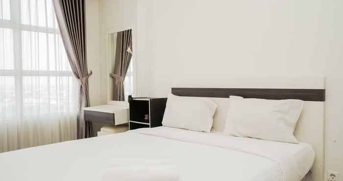 Kamar Tidur Cozy Minimalist 1BR at Saveria Apartment By Travelio