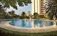 Swimming Pool 6 Premium and Spacious 3BR Apartment with City View Sudirman Tower Condominium By Travelio