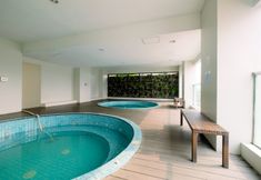 Swimming Pool 7 Cozy and Strategic Studio Apartment at Capitol Park Residence By Travelio