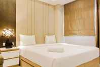 Bedroom Wonderful Studio Apartment at Kemang Village By Travelio