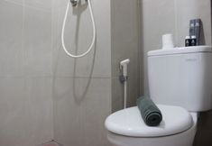 In-room Bathroom 3 Pleasurable Studio near UNPAD at Taman Melati Jatinangor Apartment By Travelio