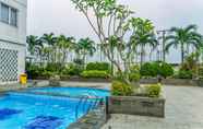 Swimming Pool 6 Cozy Stay & Relaxing Studio Apartment at Margonda Residence 5 By Travelio
