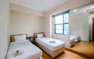 Kamar Tidur 3 Luxury and Chic 3BR Apartment at Sudirman Tower Condominium By Travelio