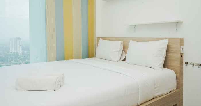 Bilik Tidur Cozy and Nice Studio Tree Park BSD Apartment By Travelio