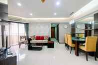 Lobby Spacious 2BR Apartment at Sudirman Tower Condominium By Travelio